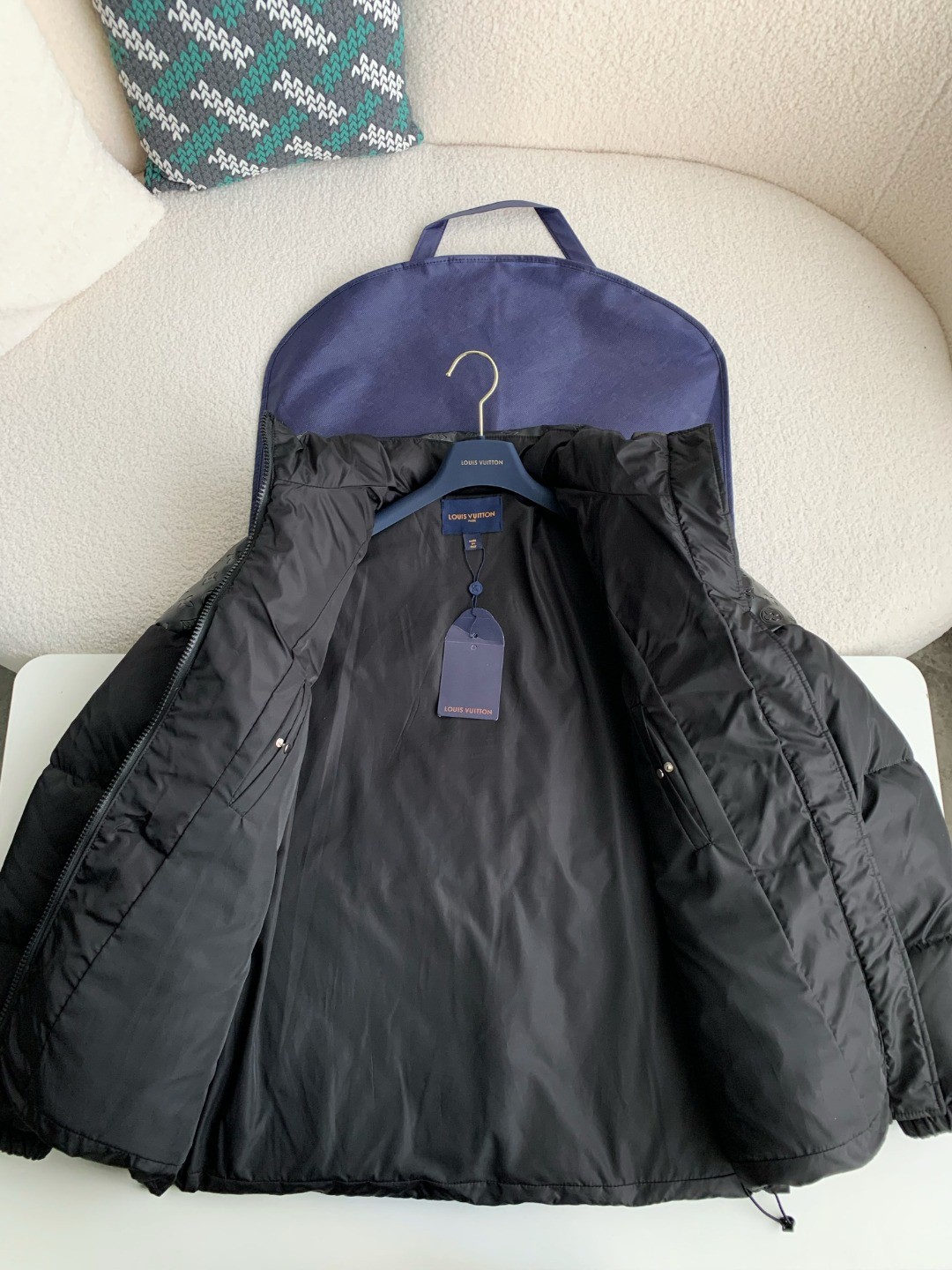 「#880」LOUIS VUITTON LOGO Down jacket - Image 5