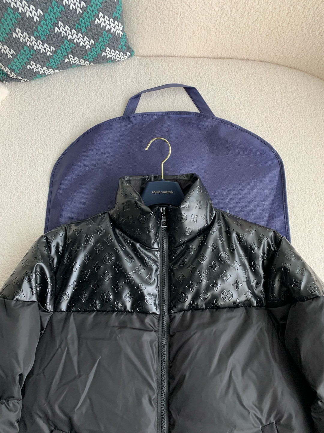 「#880」LOUIS VUITTON LOGO Down jacket - Image 2