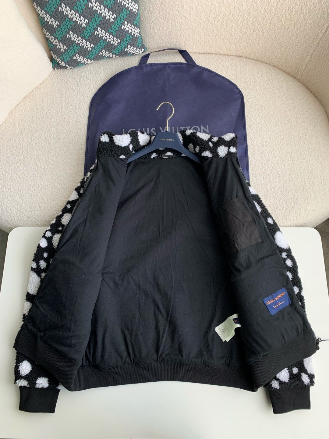 「#881」LOUIS VUITTON FLOWER jacket - Image 4