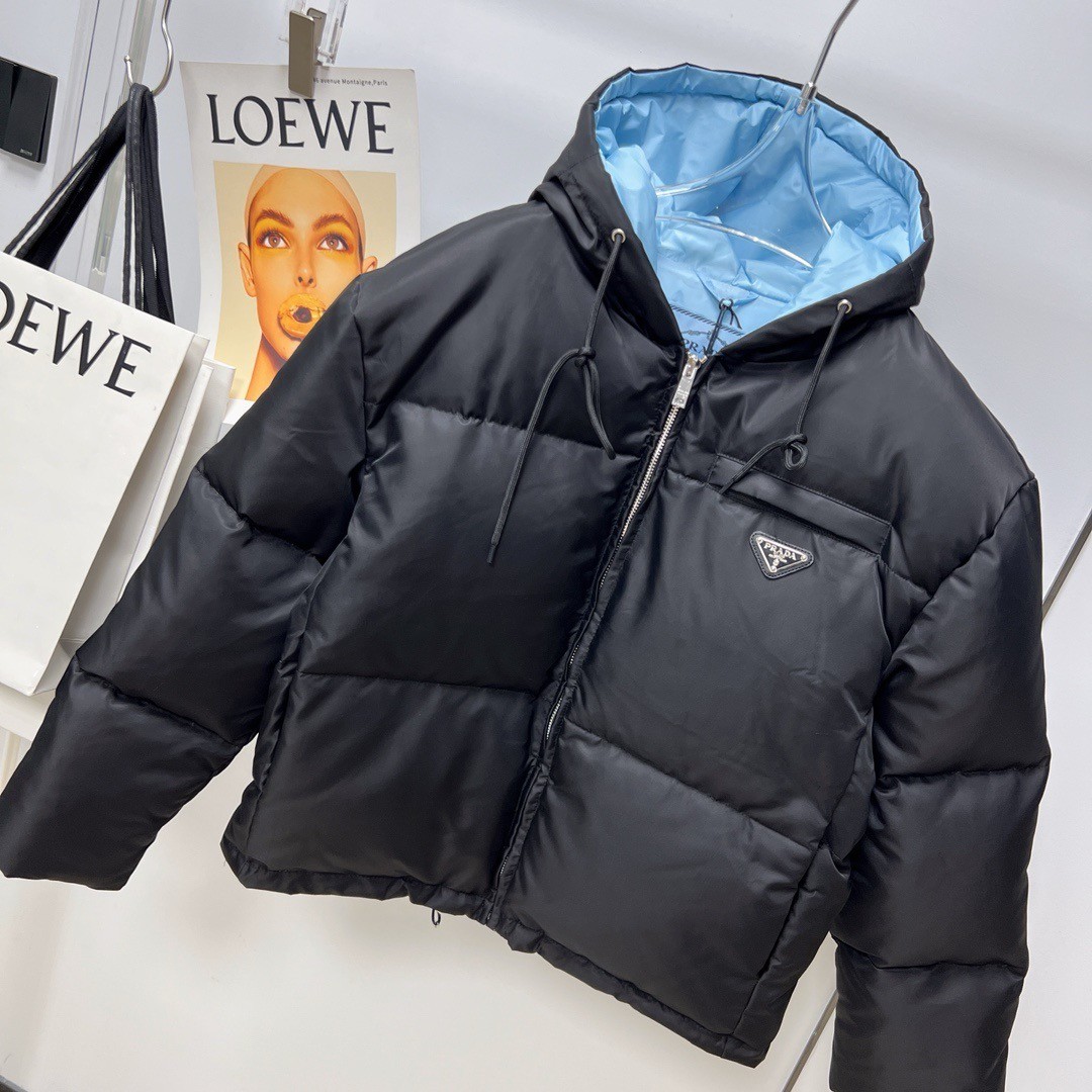「#885」PRADA women's down jacket