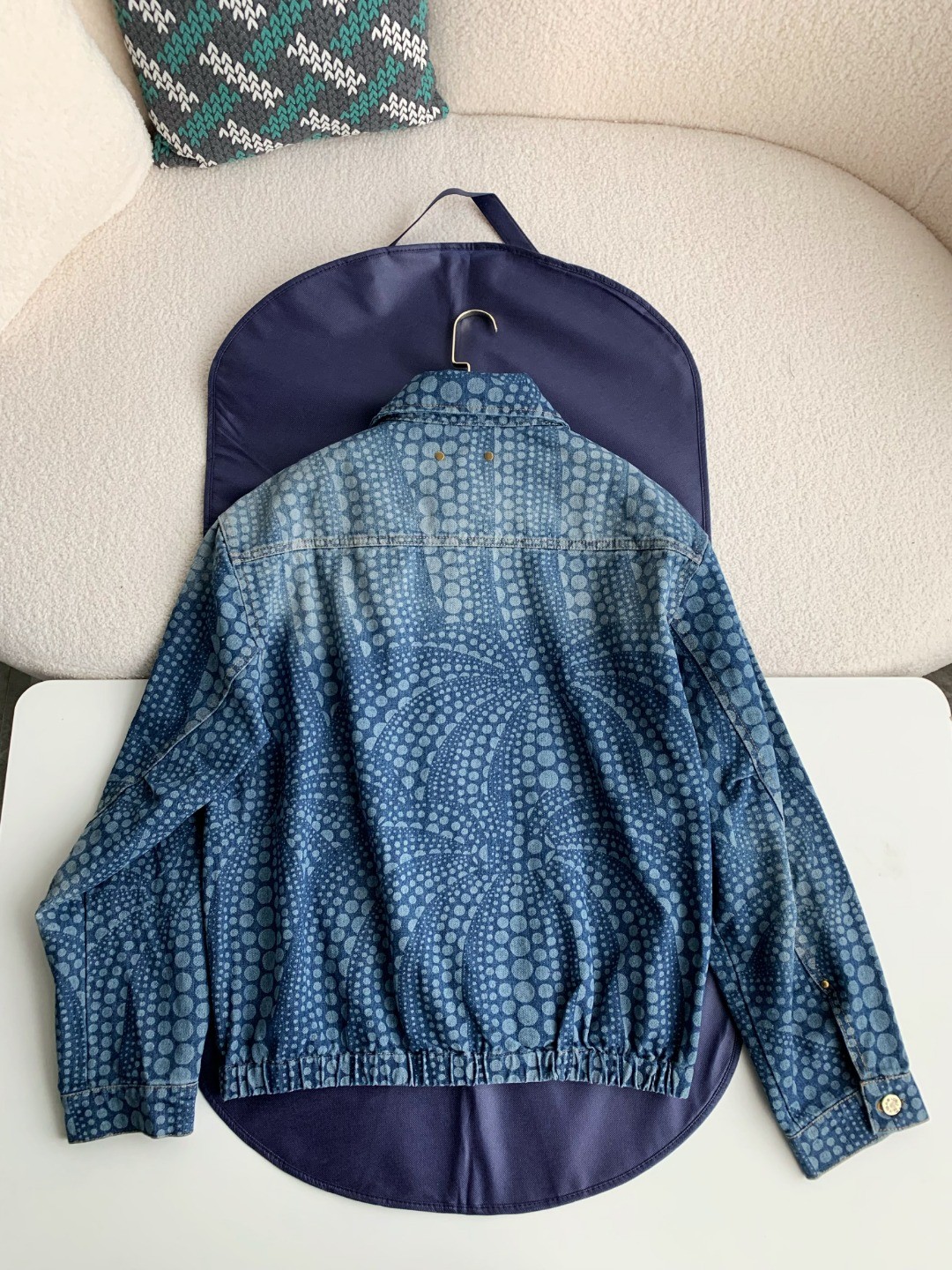 「#807」LOUIS VUITTON FLOWER Jacket - Image 3