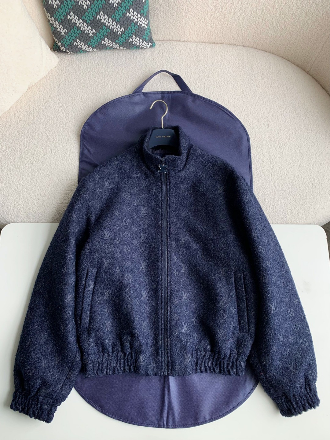 「#888」LOUIS VUITTON FLOWER Jacket
