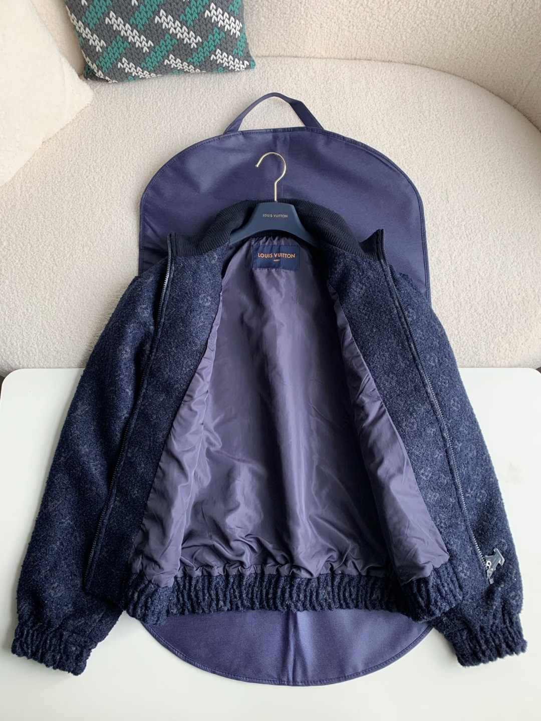 「#888」LOUIS VUITTON FLOWER Jacket - Image 4