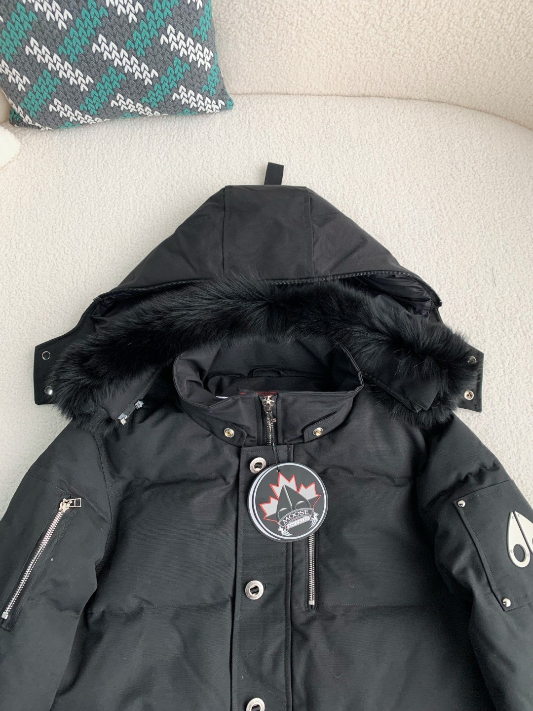 「#889」Moose Knuckles thermal down jacket - Image 2