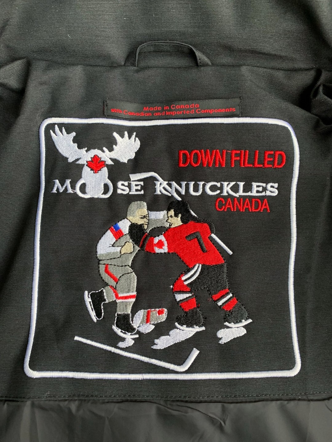 「#889」Moose Knuckles thermal down jacket - Image 5