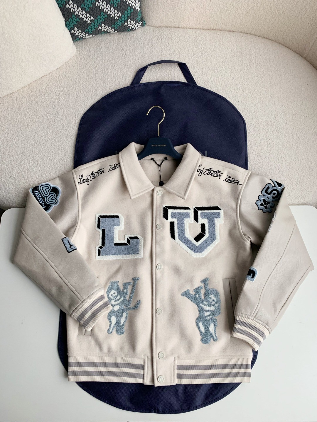 「#903」Louis Vuitton Varsity Jackets