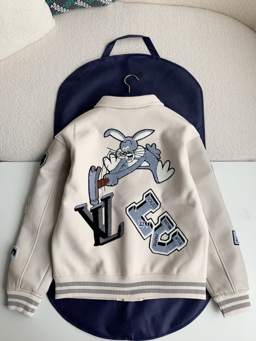 「#903」Louis Vuitton Varsity Jackets - Image 3