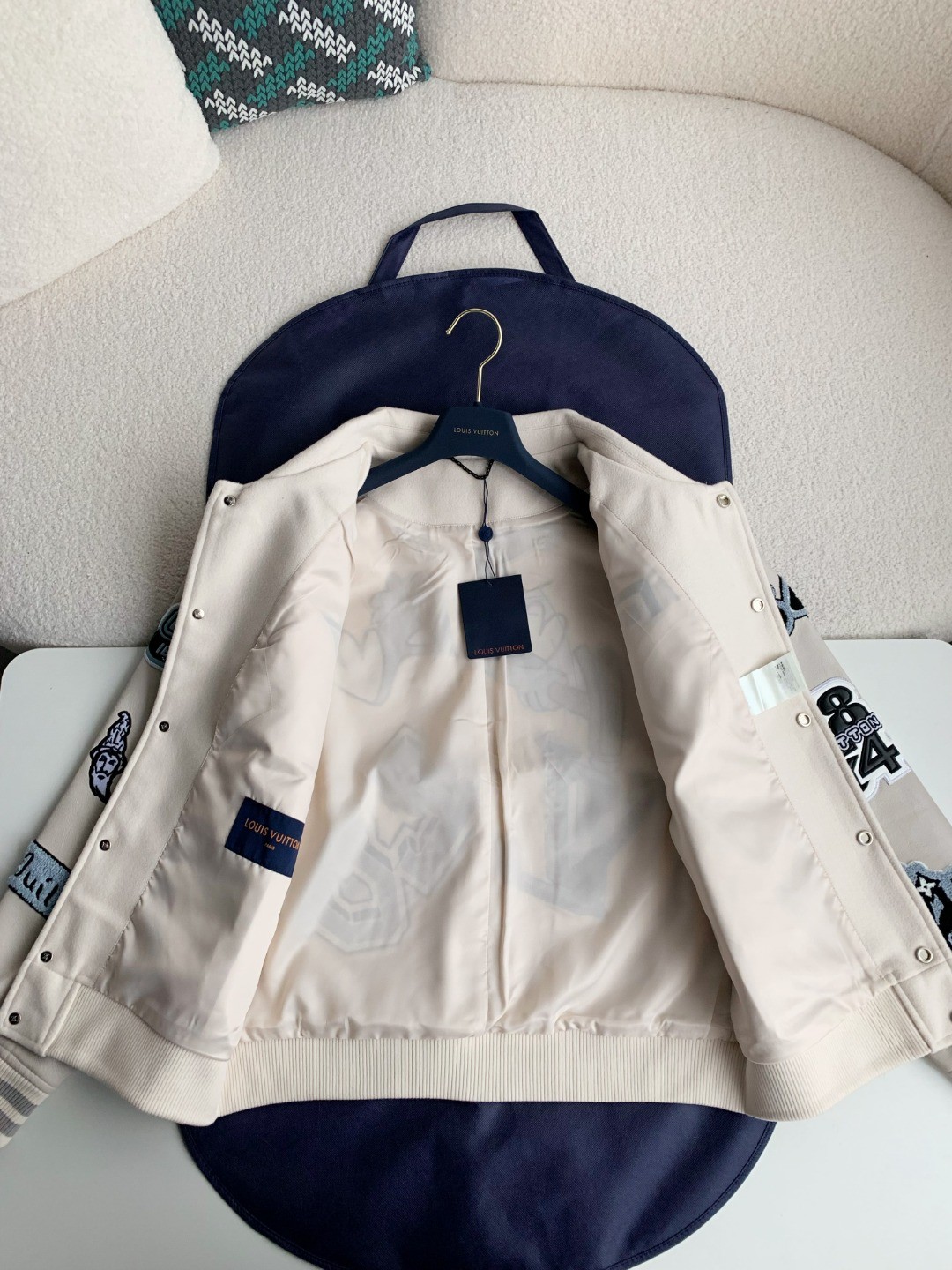 「#903」Louis Vuitton Varsity Jackets - Image 5