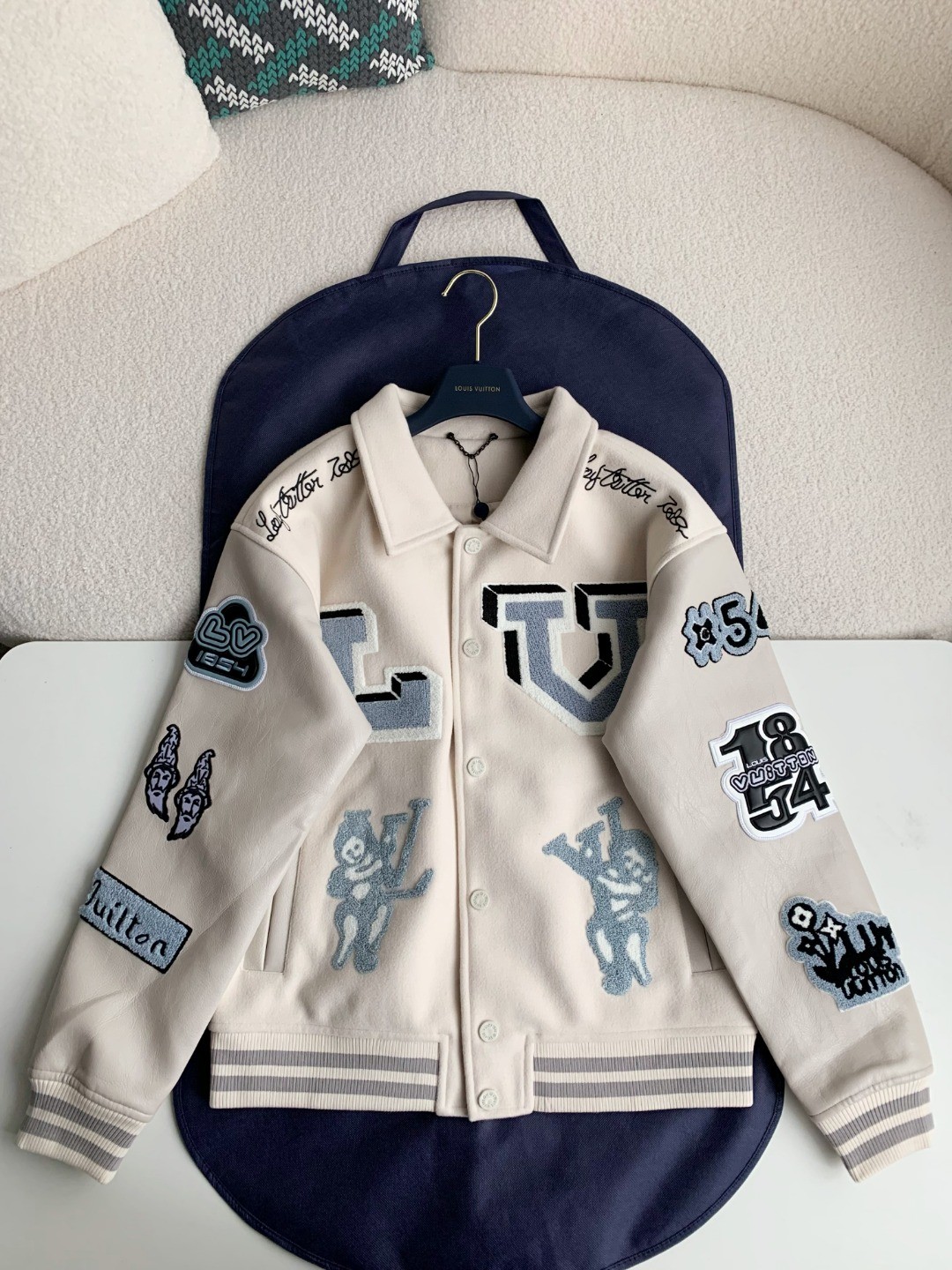 「#903」Louis Vuitton Varsity Jackets - Image 2