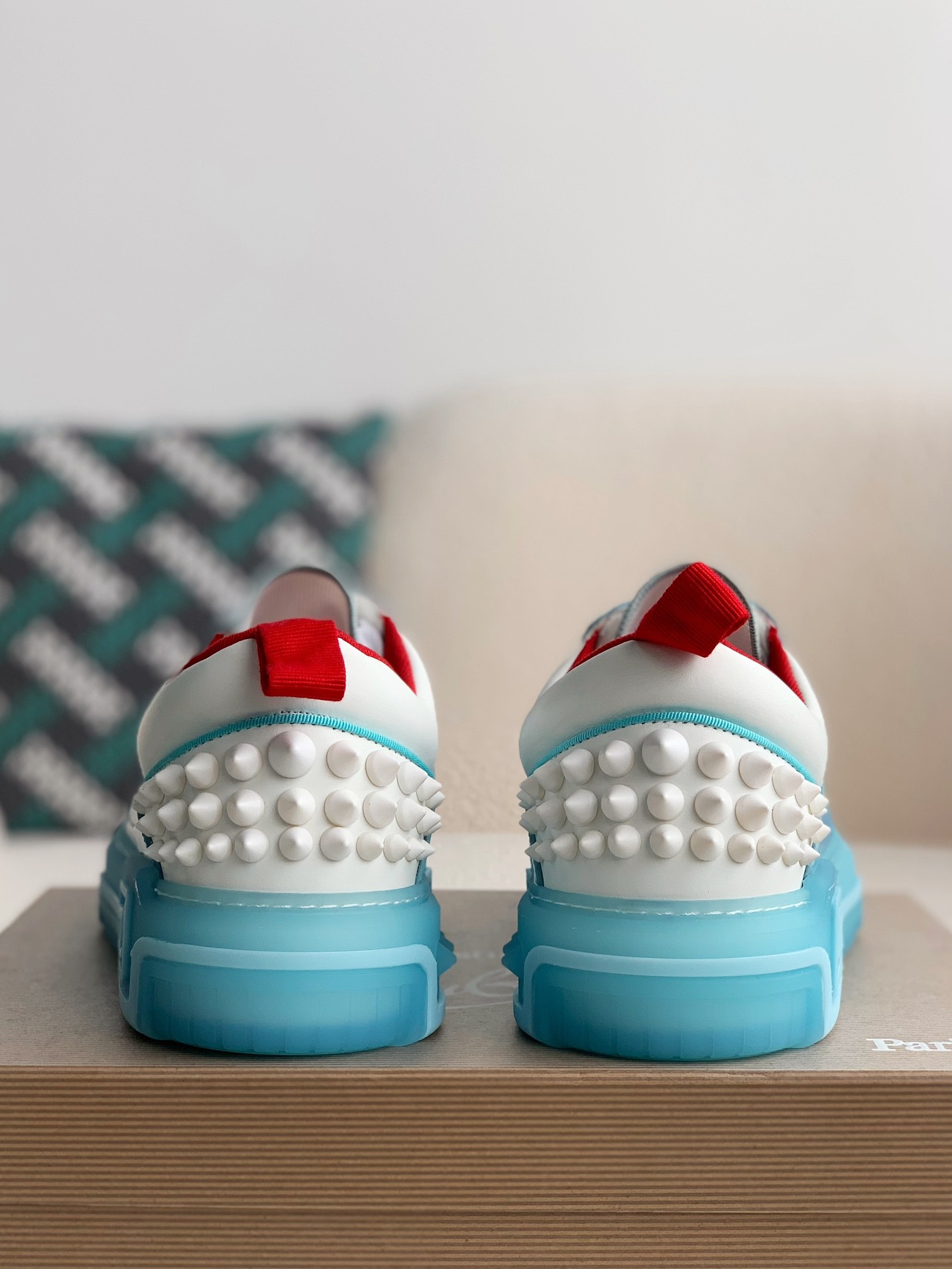「#910」Christian Louboutin Sneakers - Image 3