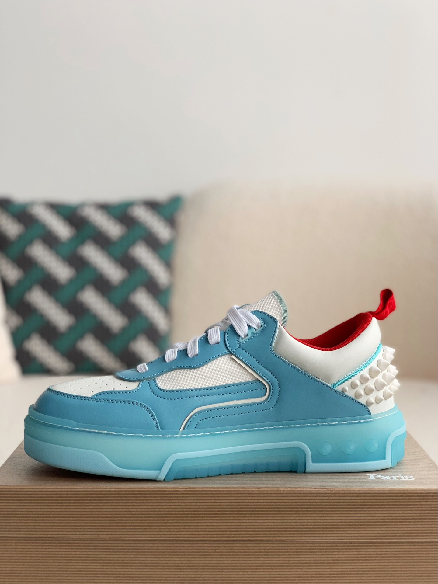 「#910」Christian Louboutin Sneakers - Image 4