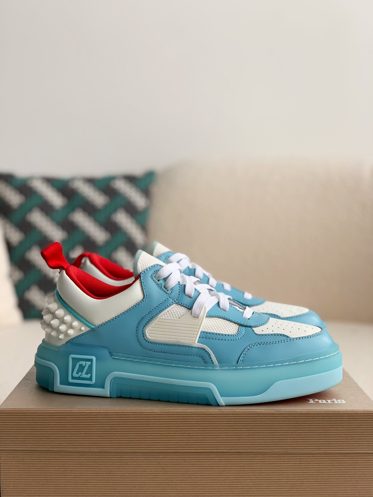 「#910」Christian Louboutin Sneakers - Image 2