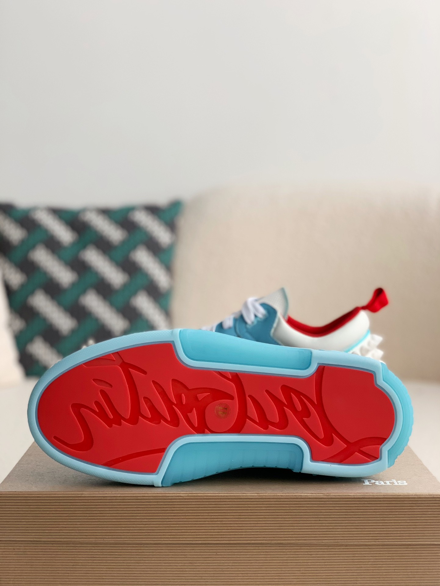 「#910」Christian Louboutin Sneakers - Image 5