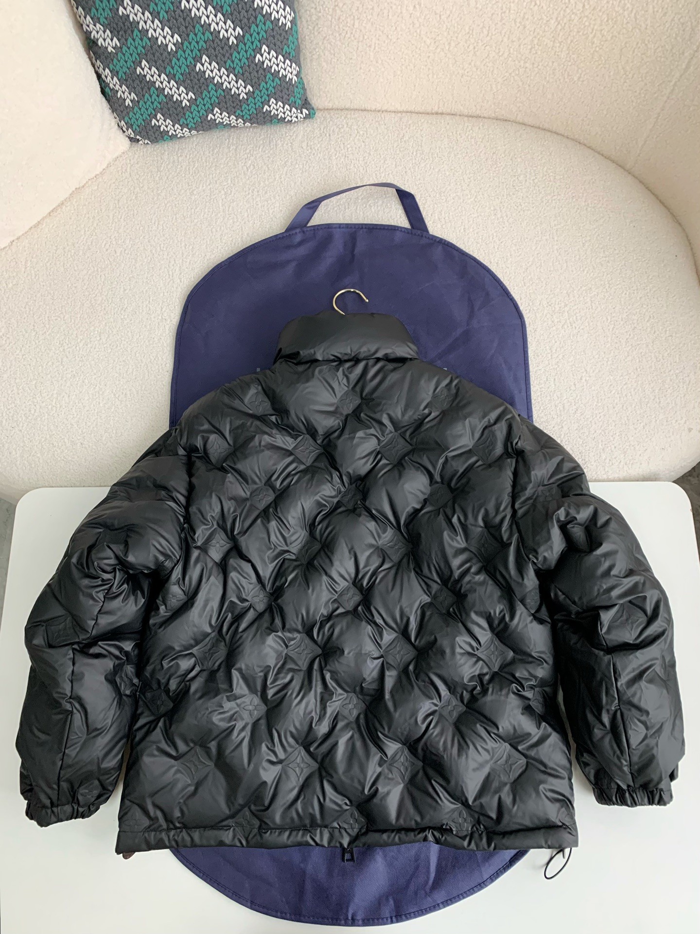 「#933」LOUIS VUITTON LOGO Down Jacket - Image 2