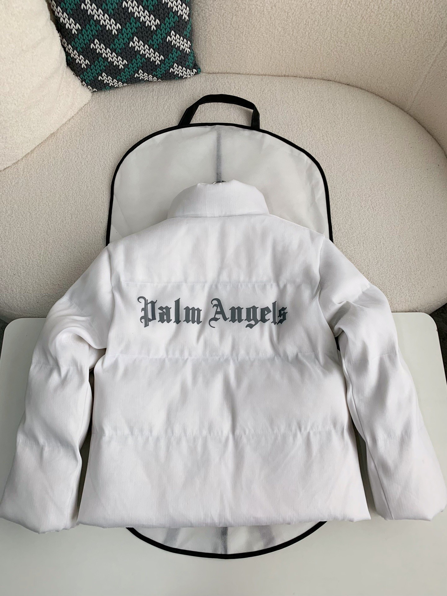 「#2649」70th Anniversary Moncler x Palm Angels Flash Maya Down Jacket - Image 7