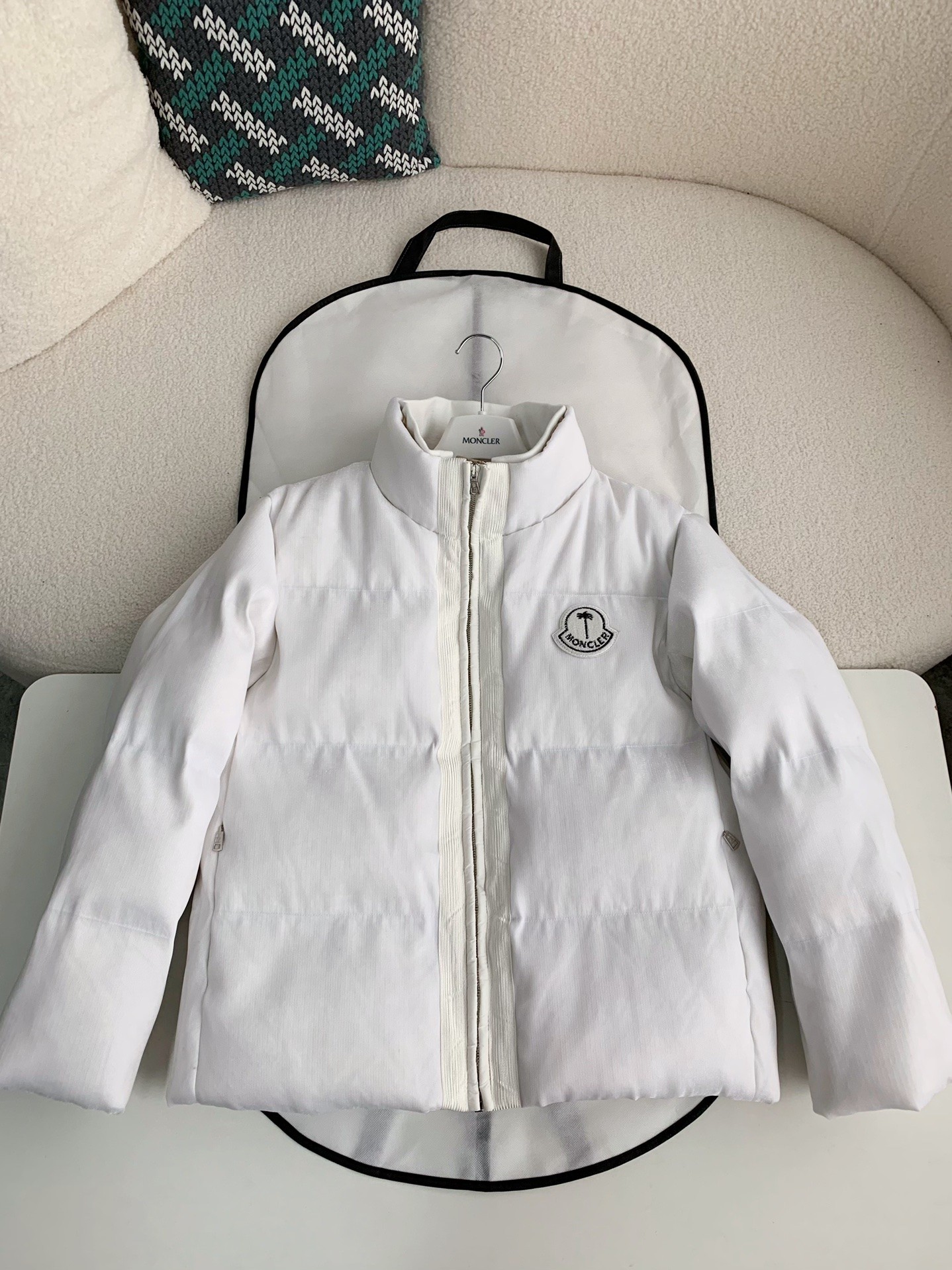 「#2649」70th Anniversary Moncler x Palm Angels Flash Maya Down Jacket - Image 6