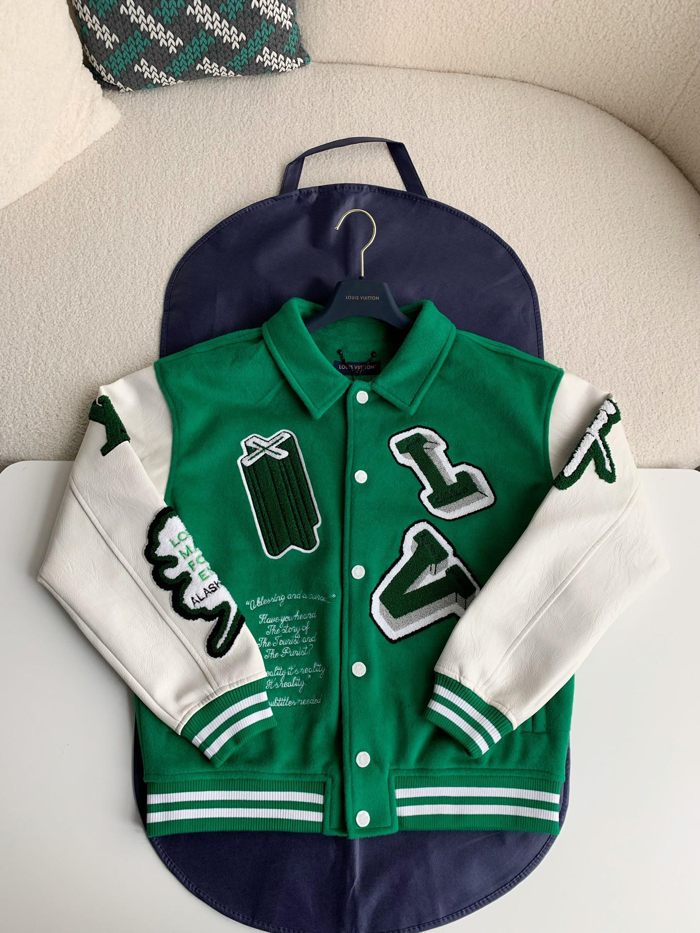 「#953」Louis Vuitton Varsity Jackets