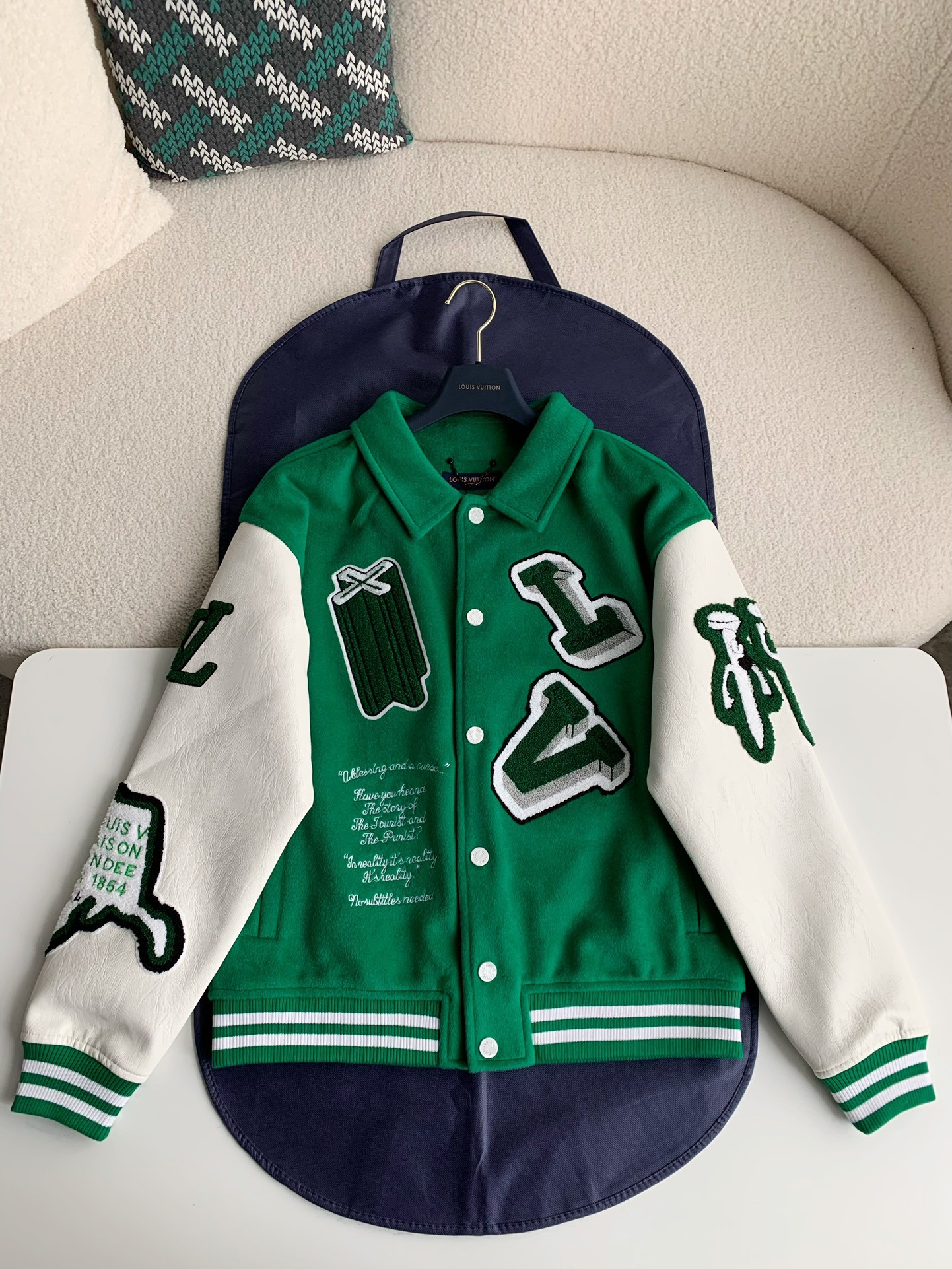 「#953」Louis Vuitton Varsity Jackets - Image 2