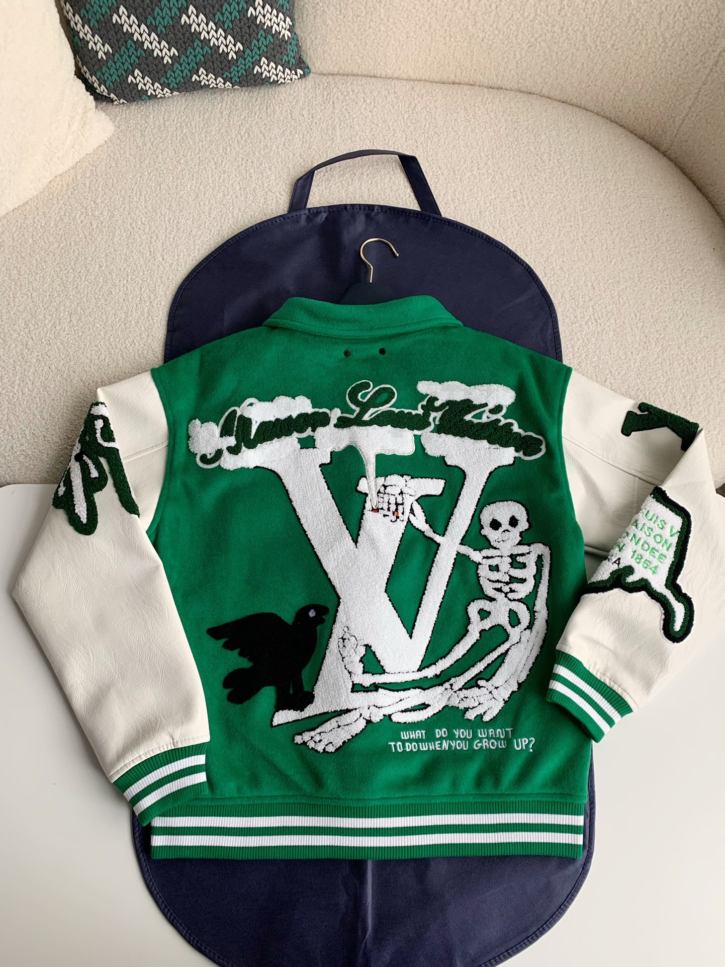 「#953」Louis Vuitton Varsity Jackets - Image 4