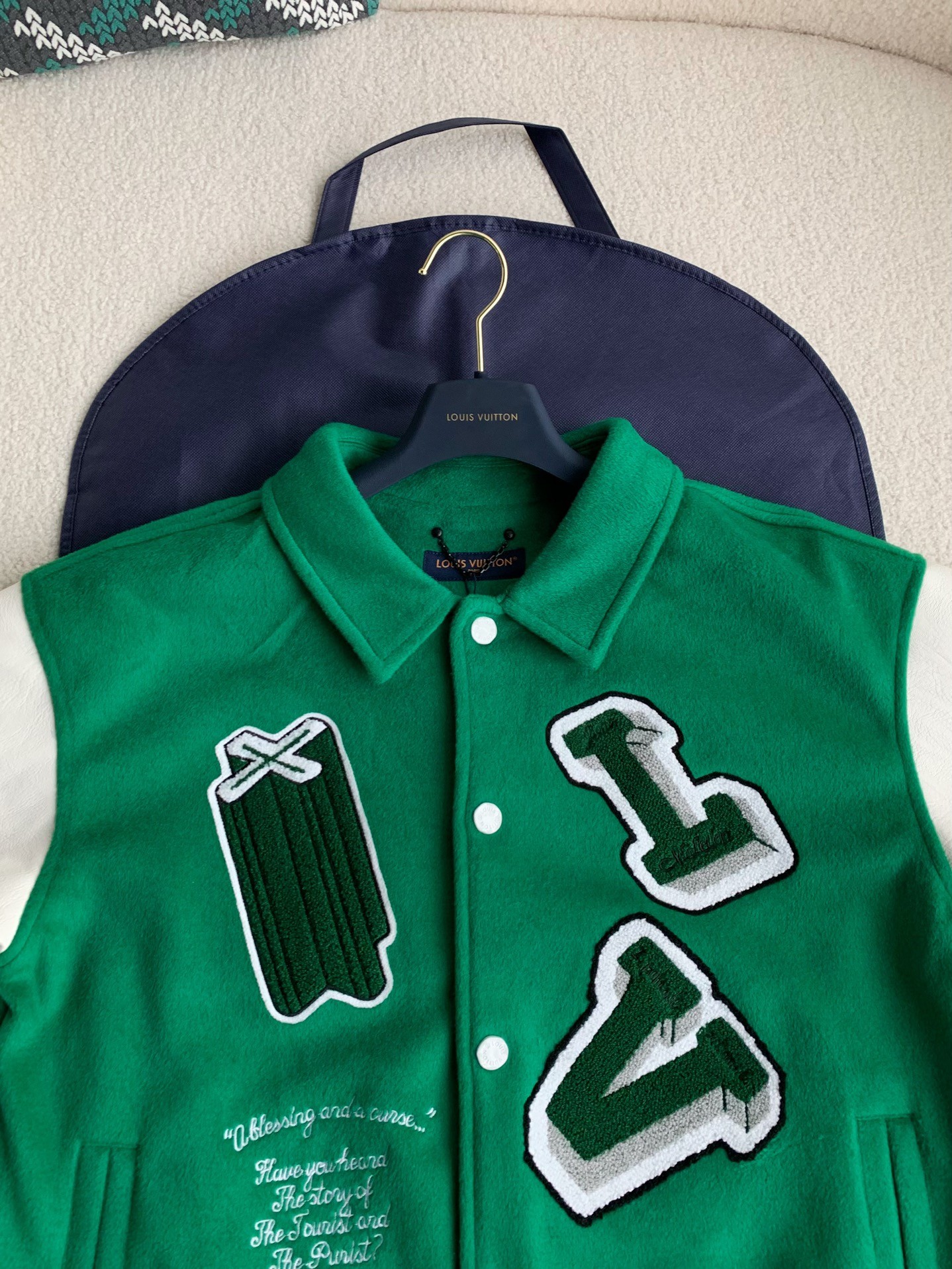 「#953」Louis Vuitton Varsity Jackets - Image 3