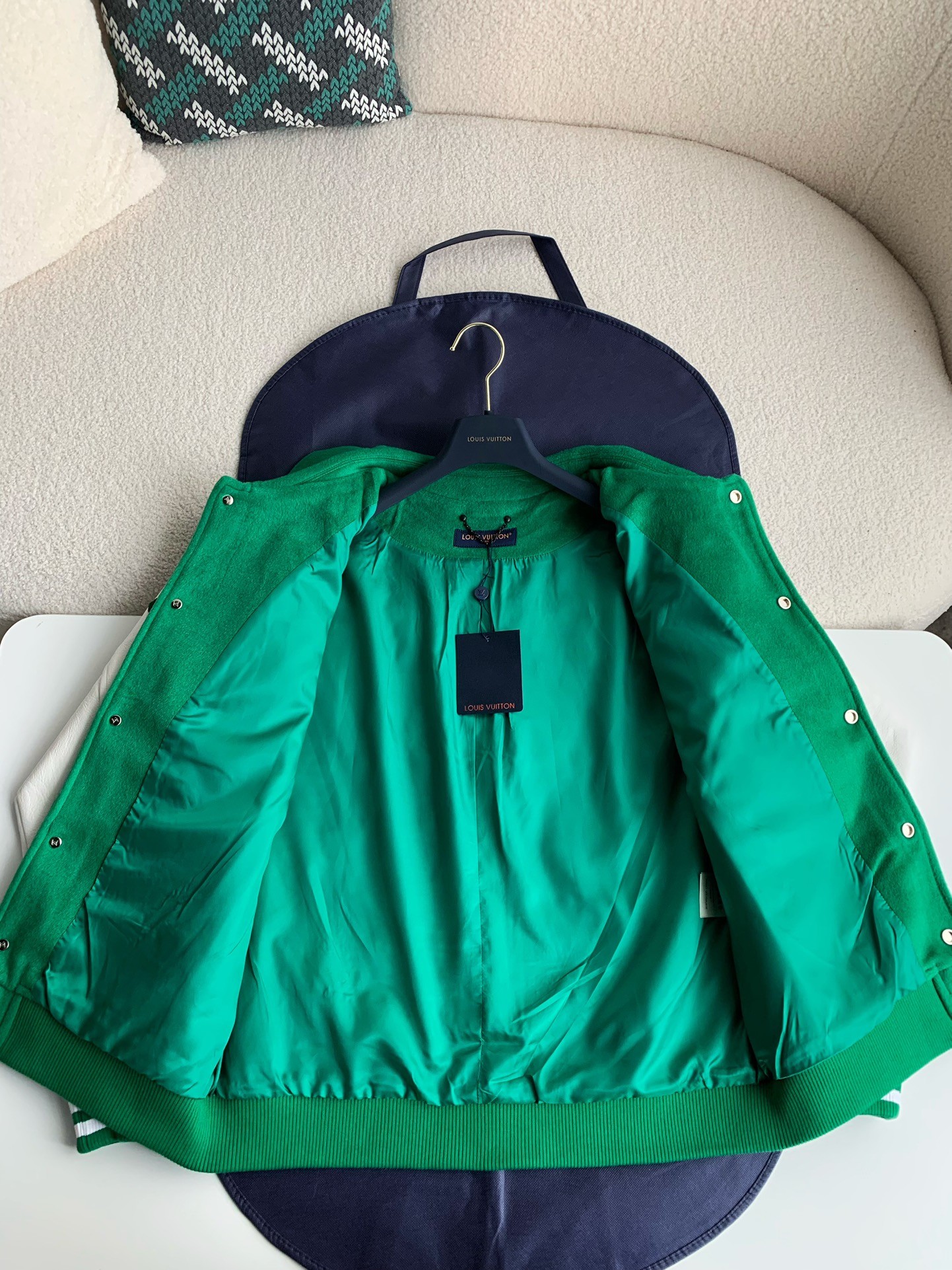 「#953」Louis Vuitton Varsity Jackets - Image 5