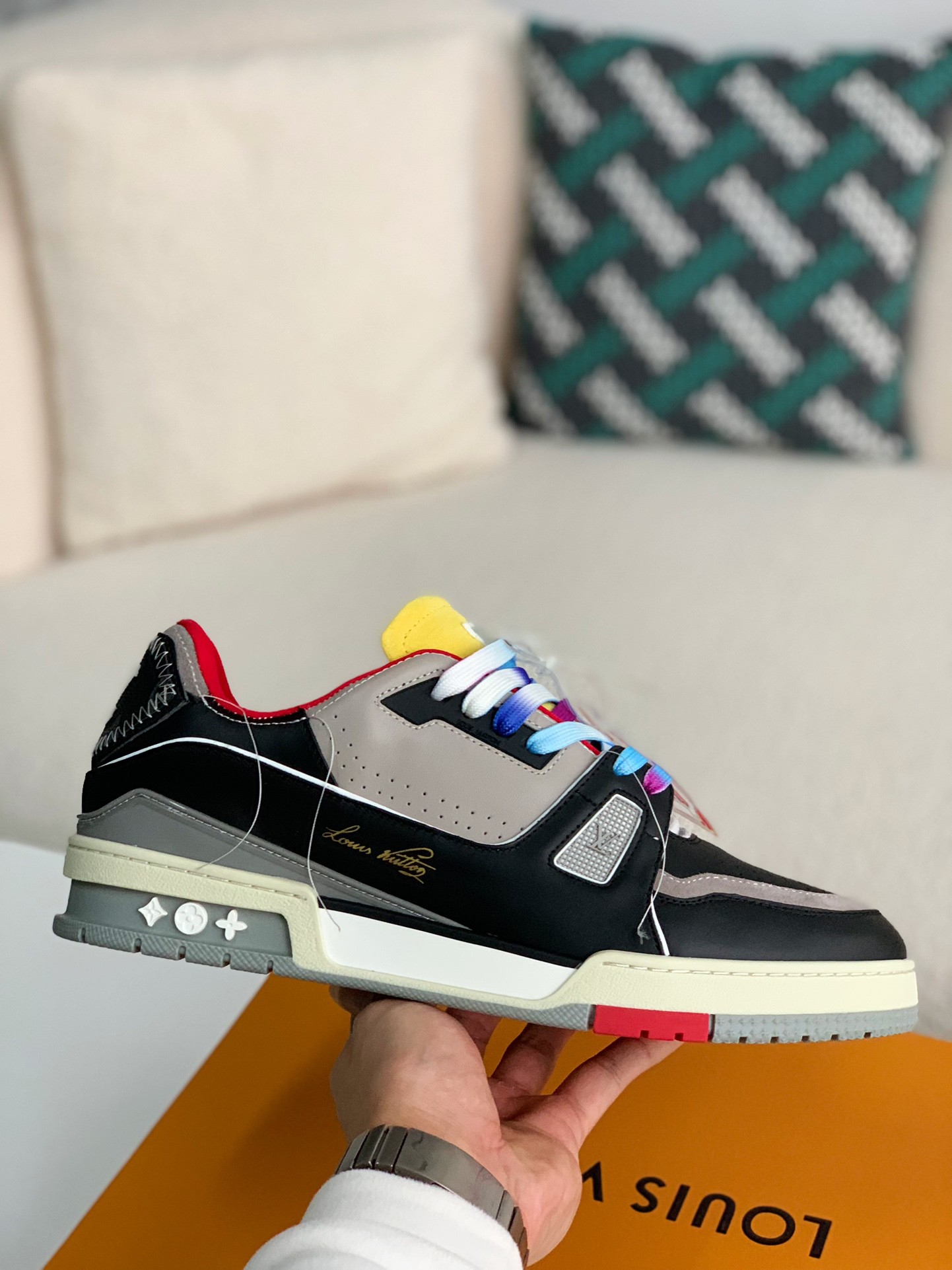 「#1034」LOUIS VUITTON TRAINER 1A9IQ5 Sneakers - Image 5