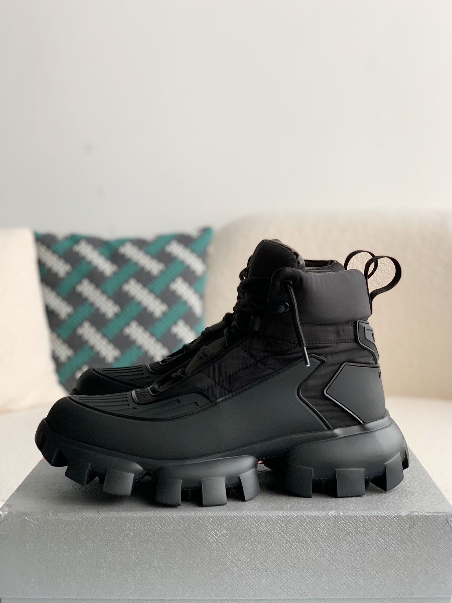 「#1076」Prada Cloudbus Thunder technology fabric sneakers - Image 4