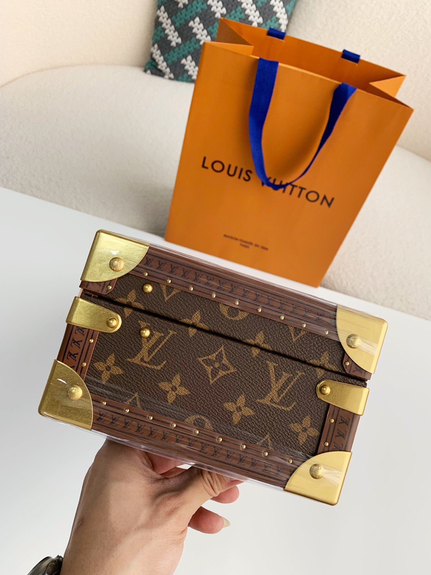 「#1109」Louis Vuitton Watch Storage Box Size:34*18*11cm - Image 4
