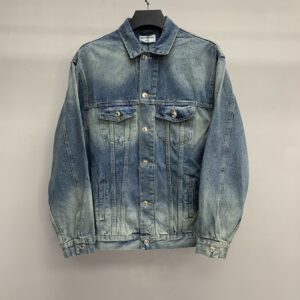「#1157」Balenciaga graffiti BB Denim Jacket