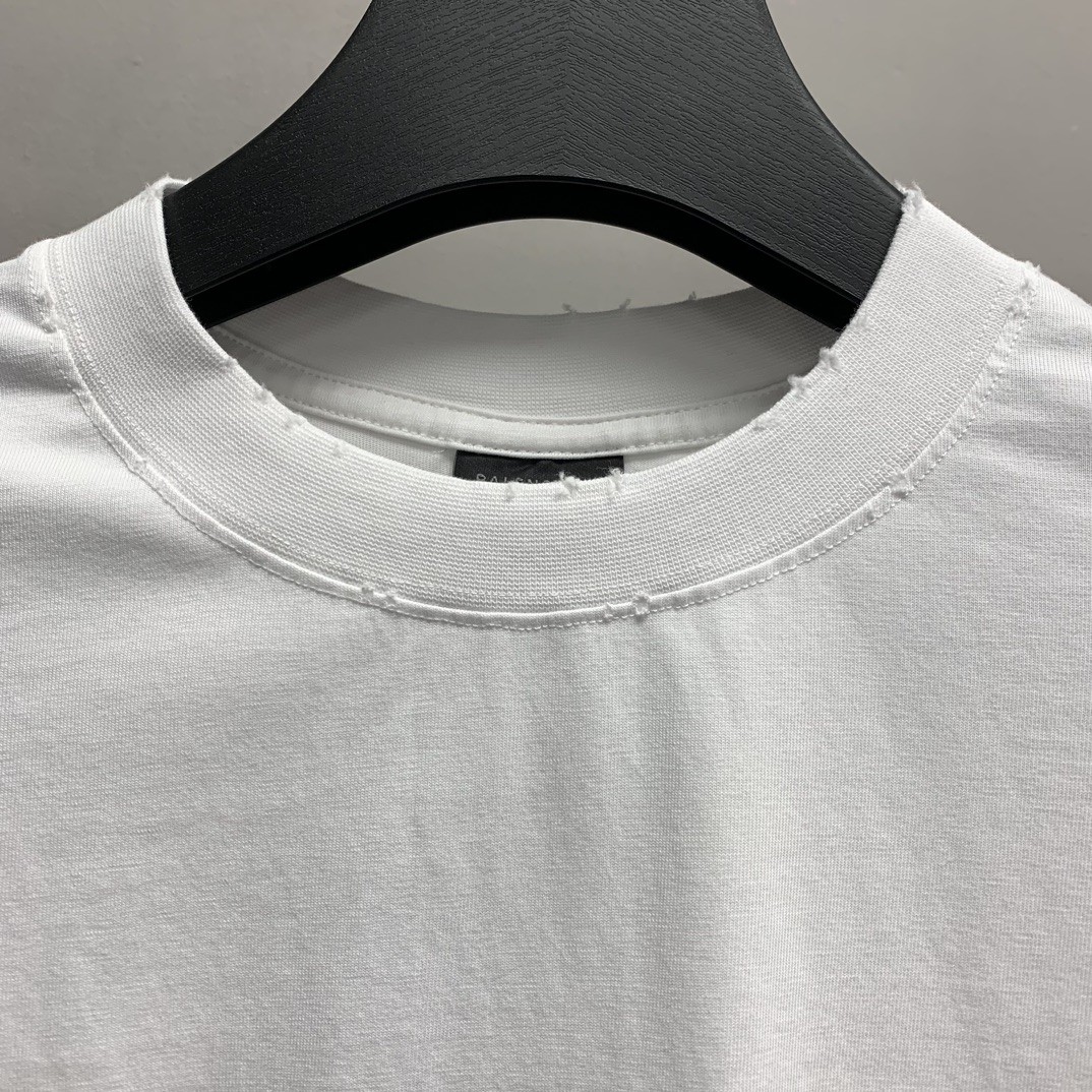 「#1159」Balenciaga Duct Tape Alphabet T-shirt - Image 5