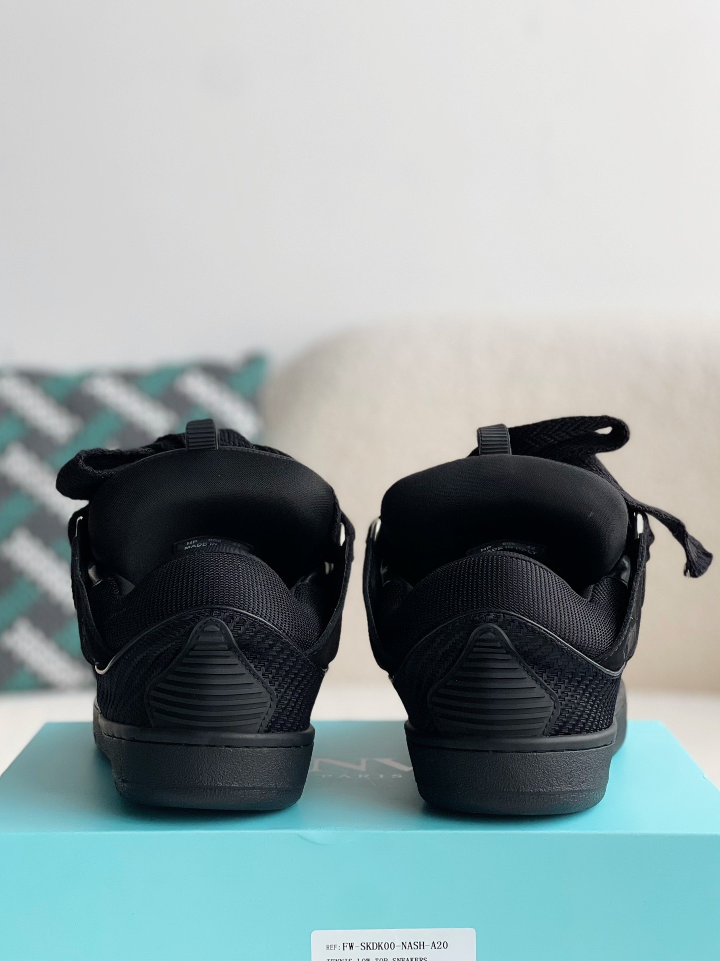 「#1173」Lanvin Curb Sneaker - Image 3