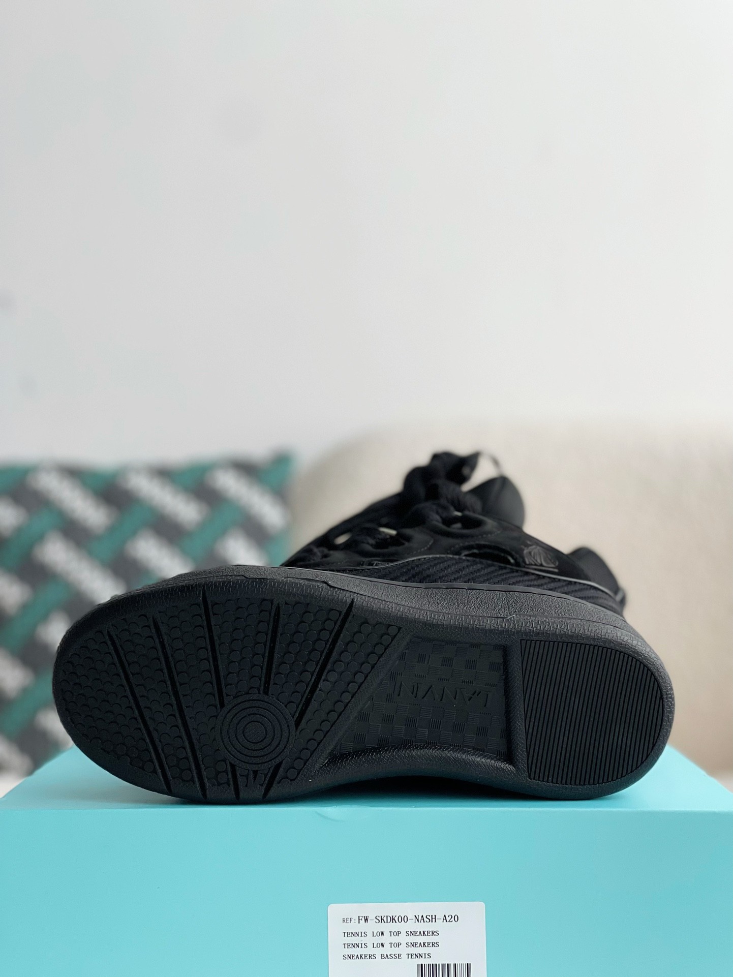 「#1173」Lanvin Curb Sneaker - Image 5