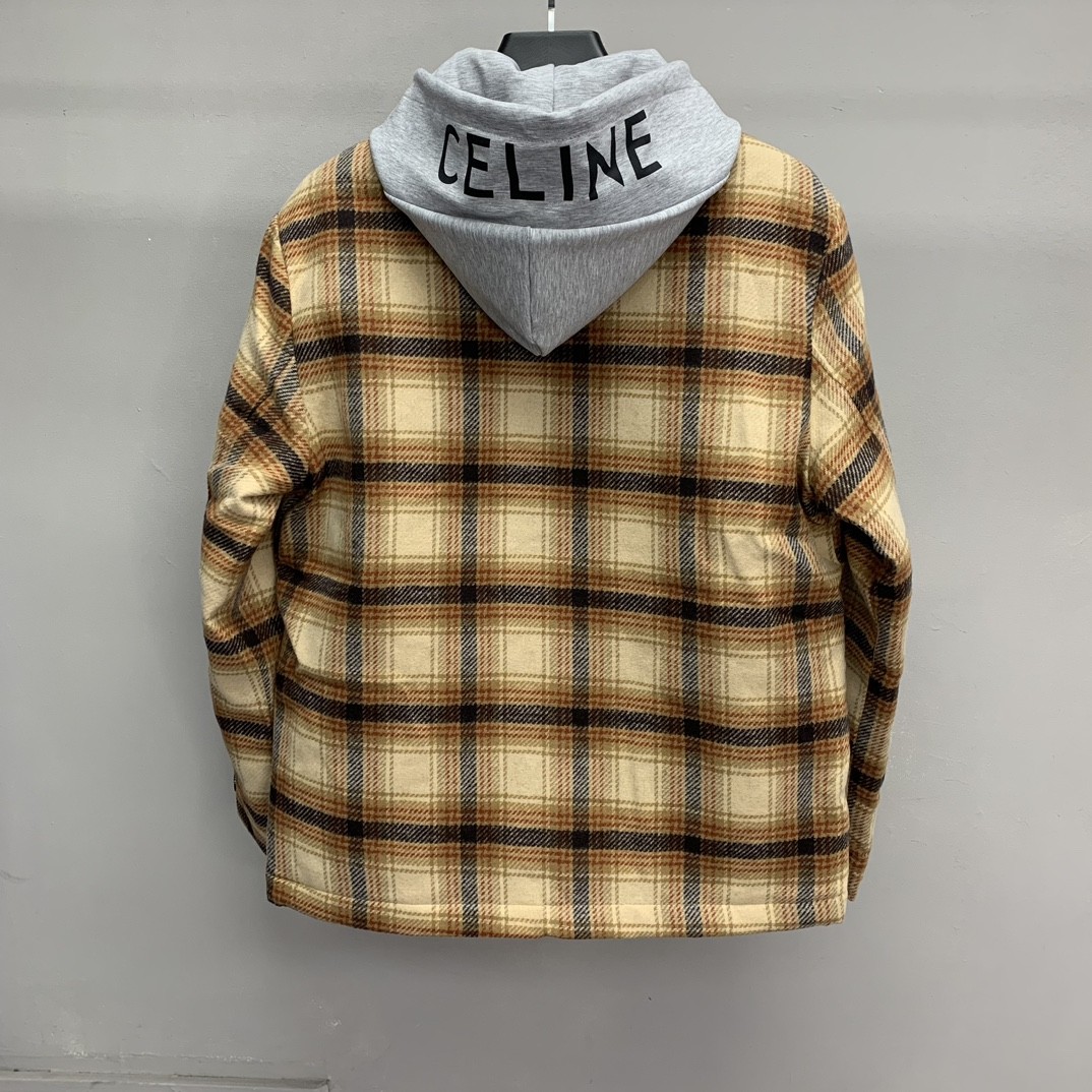 「#1201」Balenciaga flannel plaid shirt jacket - Image 4