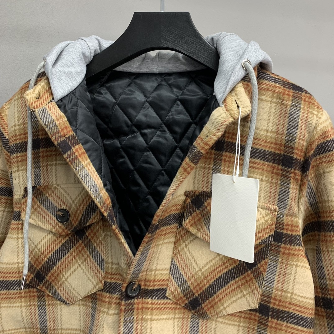「#1201」Balenciaga flannel plaid shirt jacket - Image 3