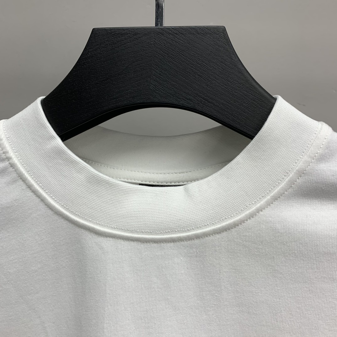 「#1211」Balenciaga music capsule series notes printed t-shirt - Image 5