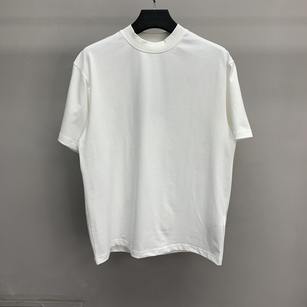 「#1215」Paris royal crown hot diamond short sleeve t-shirt - Image 2