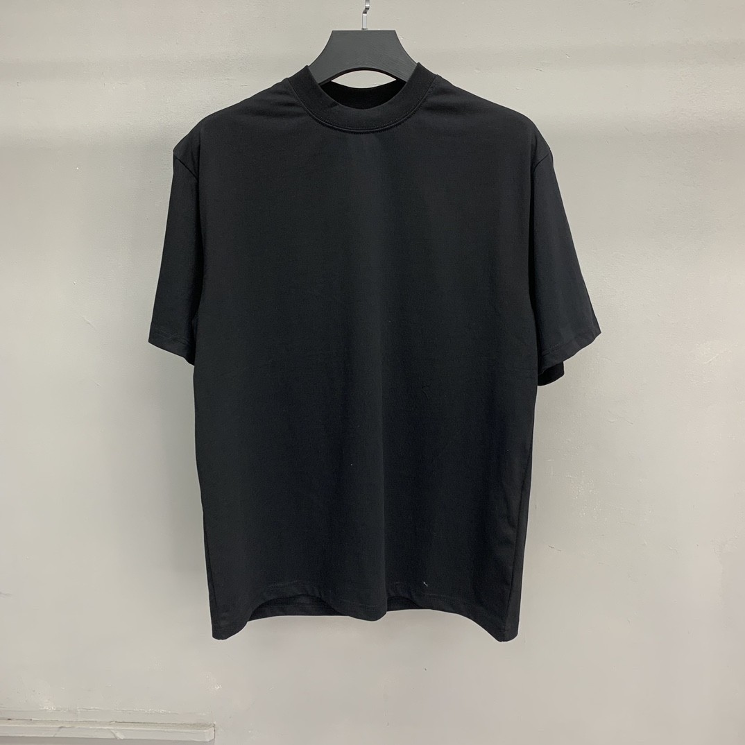 「#1216」Paris royal crown hot diamond short sleeve t-shirt - Image 2