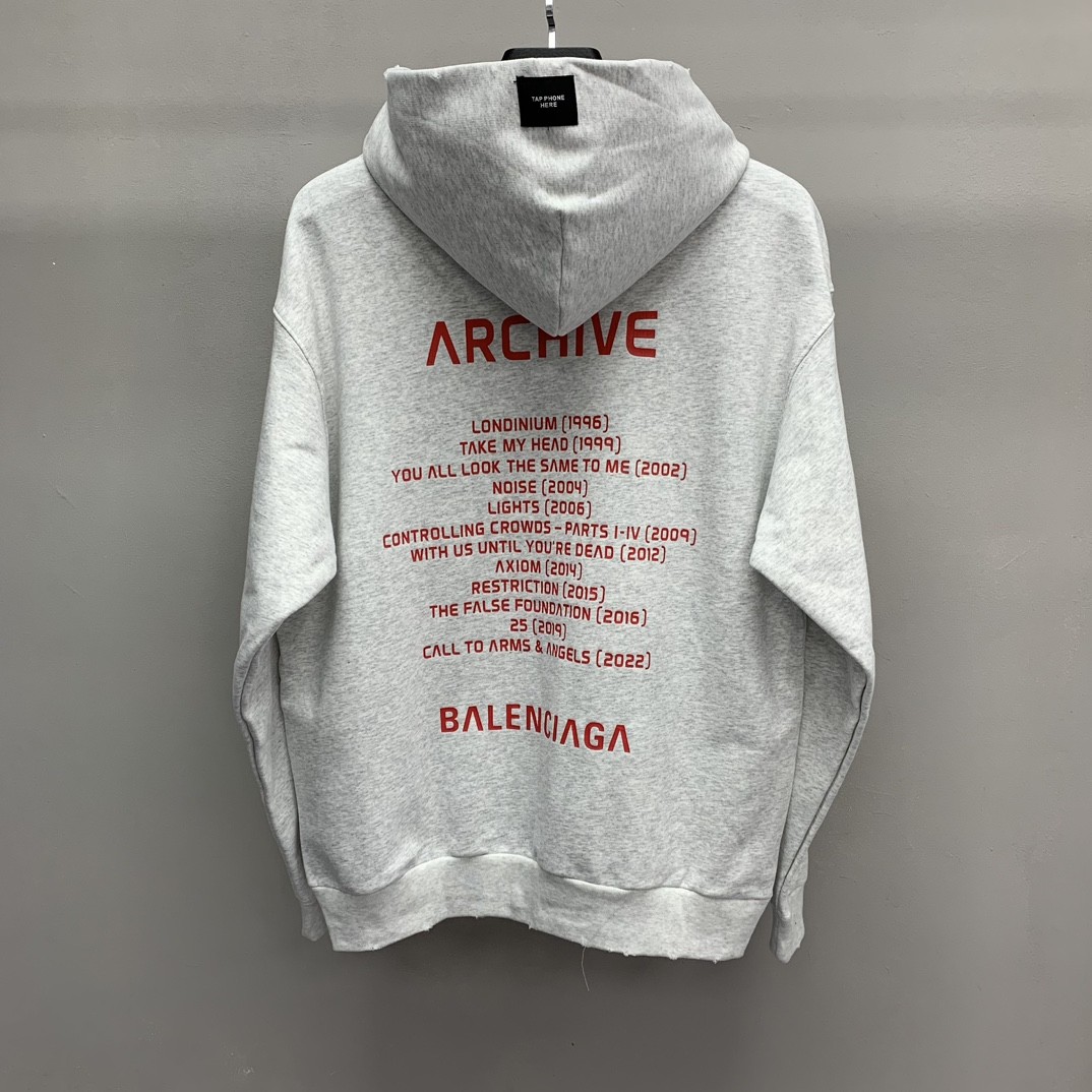 「#1217」Balenciaga inverted V zipper sweater - Image 3