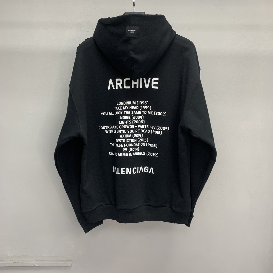 「#1218」Balenciaga inverted V zipper sweater - Image 3