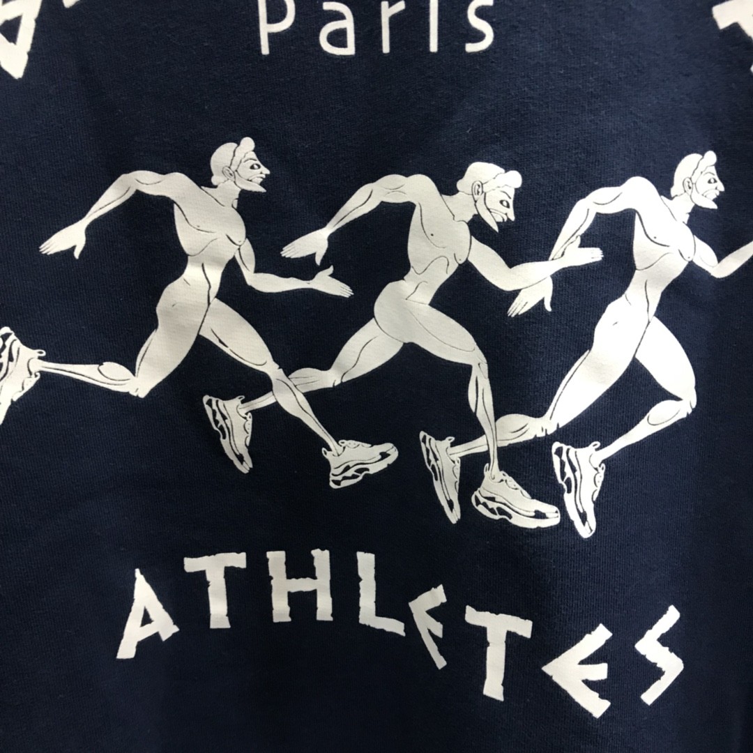 「#1219」Balenciaga athlete running man hoodie - Image 4
