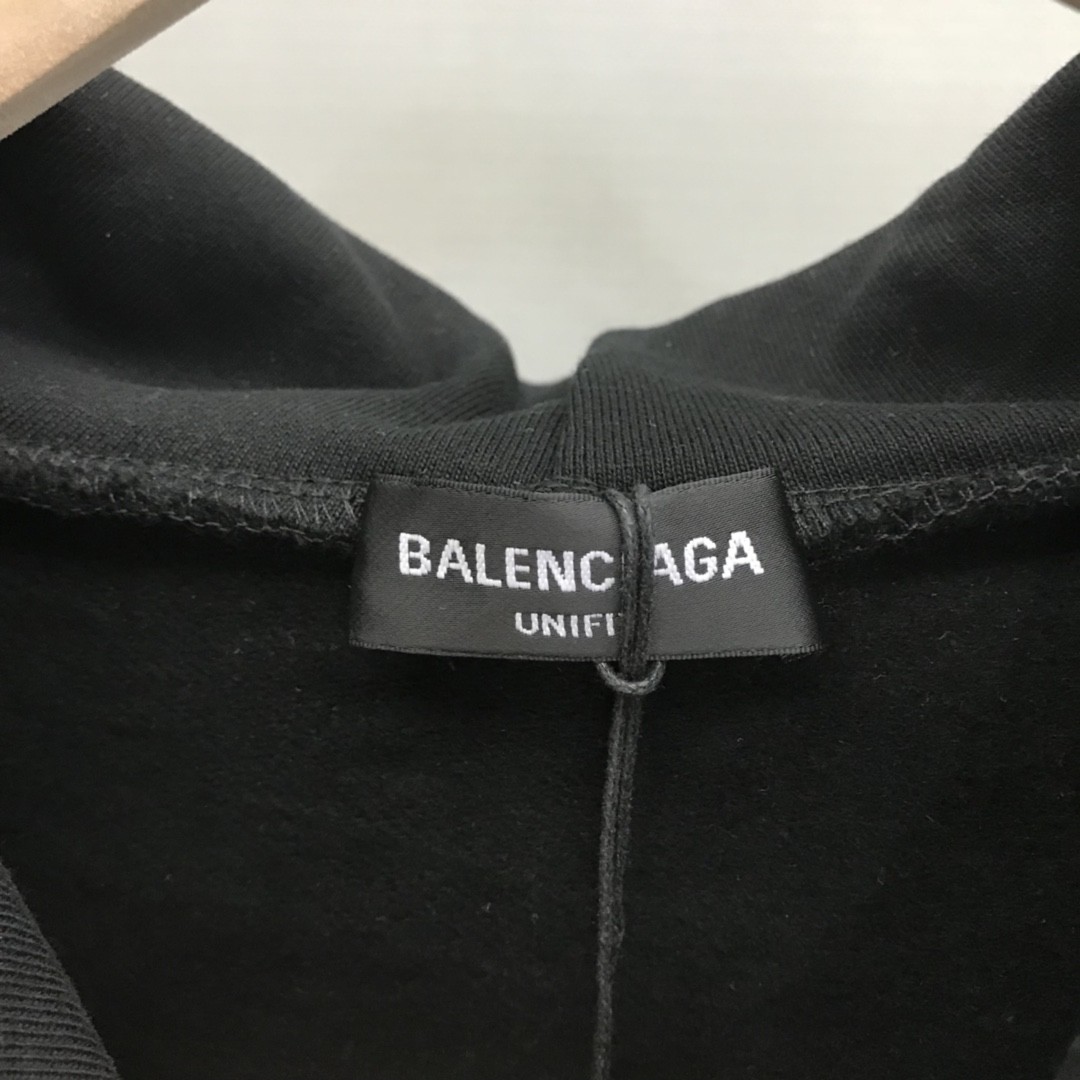 「#1220」Balenciaga athlete running man hoodie - Image 5