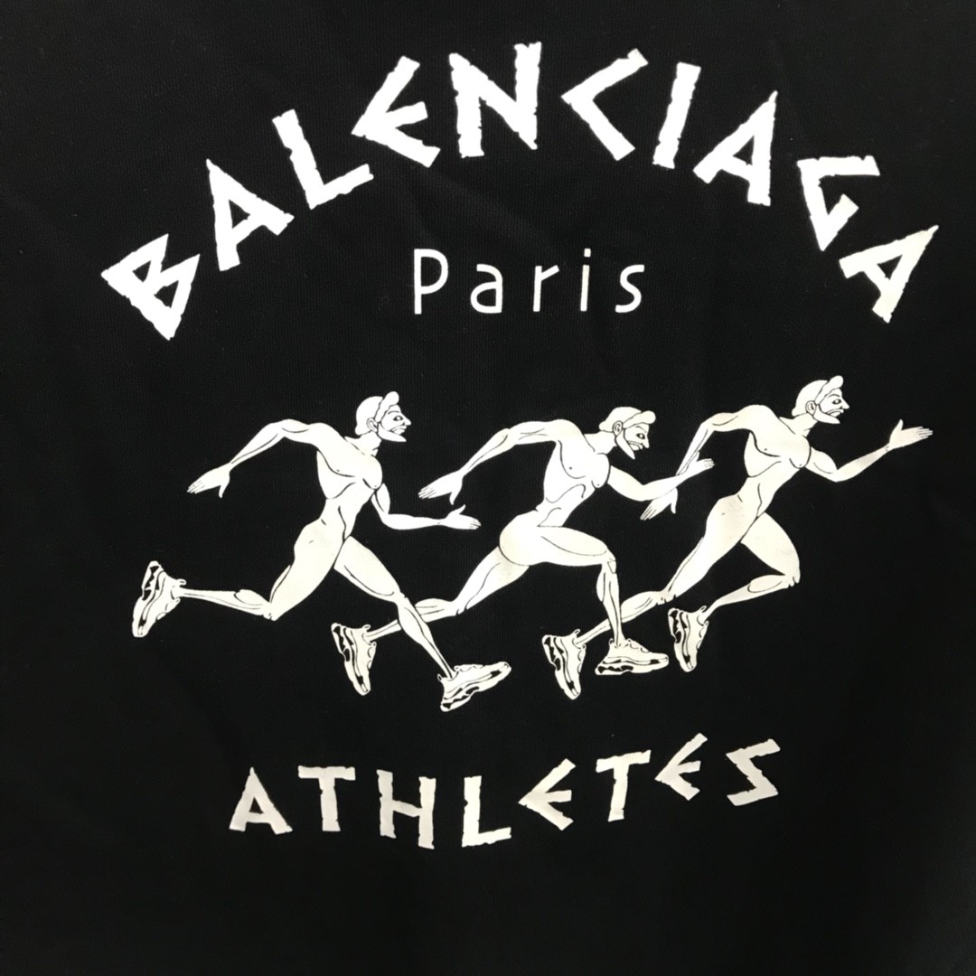 「#1220」Balenciaga athlete running man hoodie - Image 4