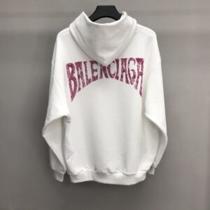 「#1223」Balenciaga back letter hoodie
