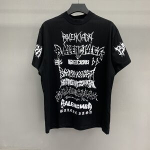 「#1244」Balenciaga doodle year of the Dragon Alphabet T-shirt