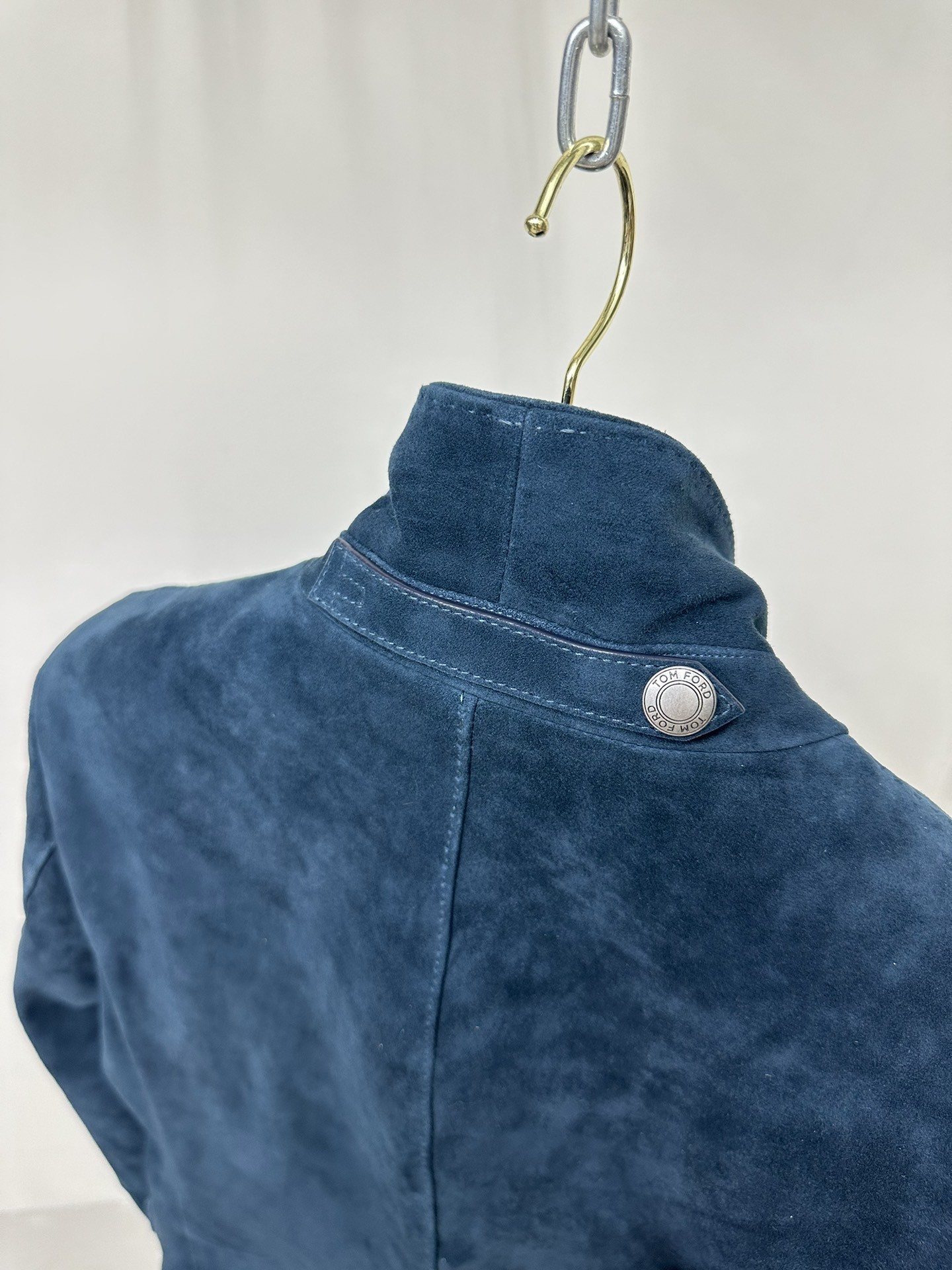 「#1268」Tom ford Suede sheepskin gentleman's jacket - Image 4