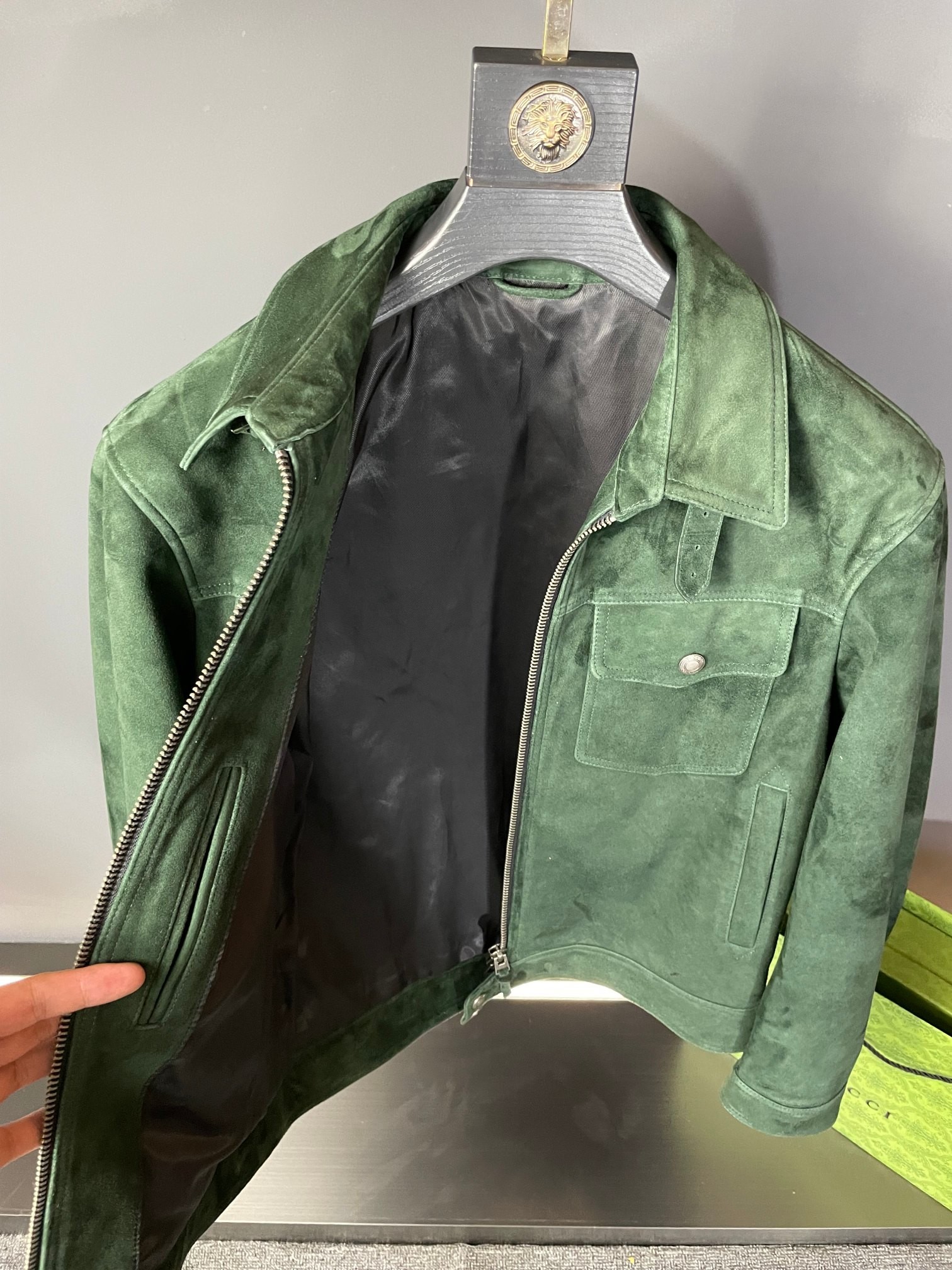 「#1269」Tom Ford 23 Paris Fashion Week Leather Jackets - Image 3