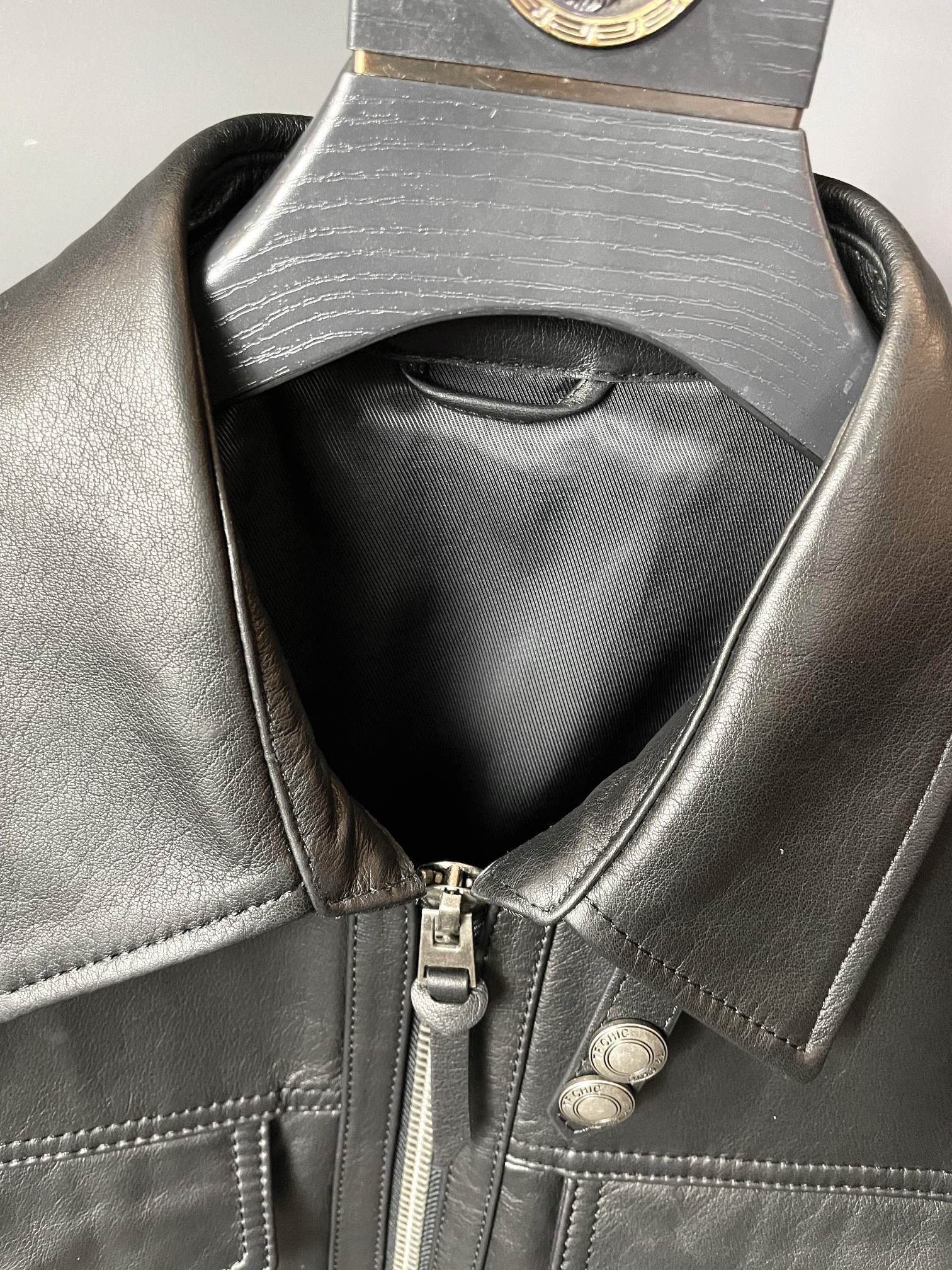 「#1271」Tom Ford 23 Paris Fashion Week Leather Jackets - Image 5