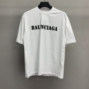 「#1356」Balenciaga front and back T-shirt with blurred letters