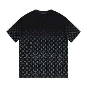 「#1502」Louis Vuitton Star gradient series printed loose T-shirt