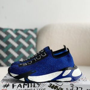 「#1503」Dolce&Gabbana Hot Drill Sneakers